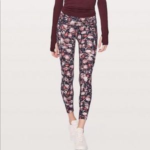 Lululemon Fast & Free Tight Peony Floral